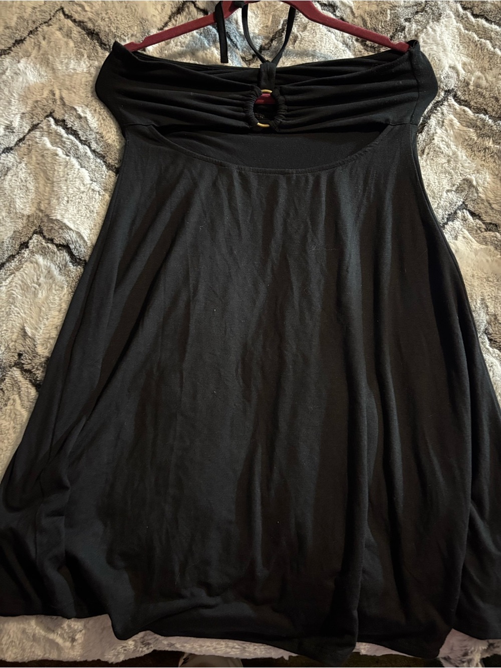 Black Women's mini dress